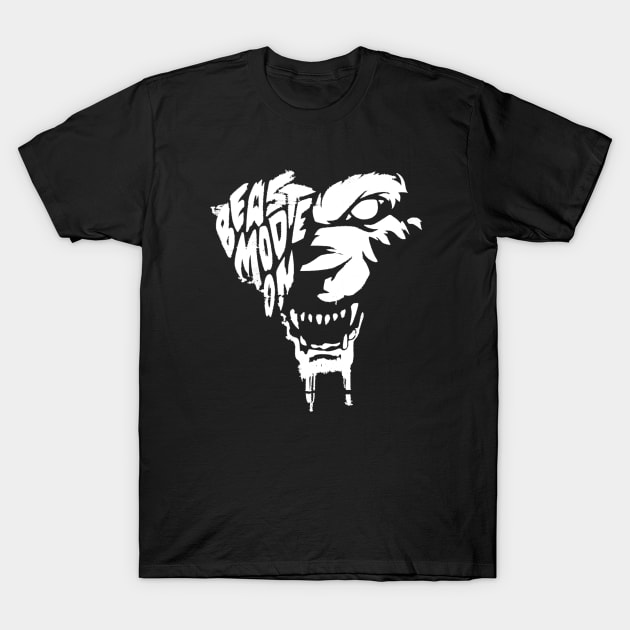 Beast Mode T-Shirt by MikeTandy
